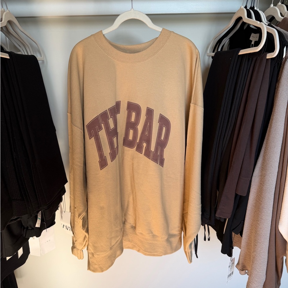 The Bar Chocolate Chip Sweatshirt — XXXL NWOT